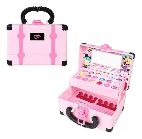 2×kit De Maquillaje Infantil De 60 Piezas For Niñas, Juego*2