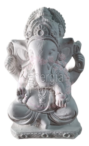 Figura De Ganesha 30cm En Yeso Para Pintar