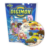 Box Dvd Digimon 1 Adventure + Digimon 2 Zero Dublado