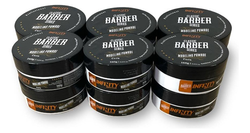 Pomada Modeladora Barber Infinity Look's Hair 150gr (cx 10)