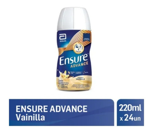 Ensure Advance Shake Vainilla 220 Ml X 24 Unidades