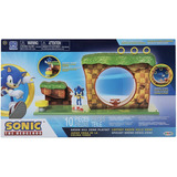 Sonic The Hedgehog Green Hill Zone Playset Con Figura Sonic