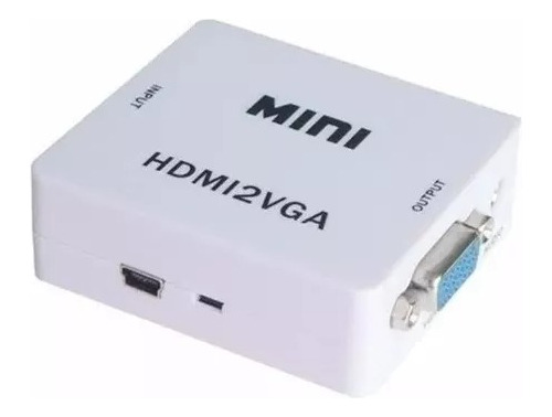 Adaptador Compativel Hdmi Para Vga Para Tv Pc Notebook