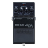 Pedal Para Guitarra Boss Metal Zone Mt-2-3a Edição Especial