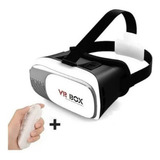 Anteojos Vr Box Realidad Virtual Lentes 3d Joystick Control 