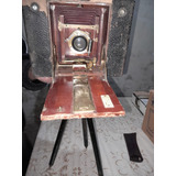 Cámara De  Fotos Antigua Kodak A Fuelle Año 1886