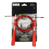 Soga De Saltar Cable De Acero Speed Rope Regulable Drb