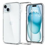 Capa Spigen Ultra Hybrid Crystal Clear Para iPhone 15 (6.1)