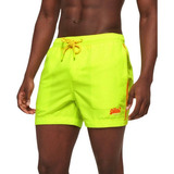 Traje De Baño Superdry Beach Volley Swim Shorts Yellow