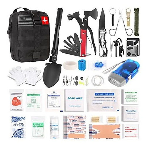 Kit De Supervivencia, 310 Piezas De Equipo Y Equipo De Super