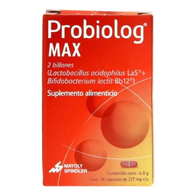 Probiolog Max Suplemento Alimenticio 30 Cápsulas 2 Billones | Meses sin interés