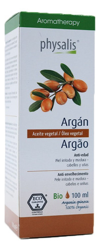 Aromaterapia Aceite Argán Orgánico 100 Ml Physalis