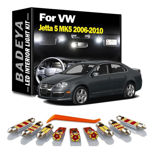 Led Premium Interior Vw Bora 2006 2008 2010 + Herramienta