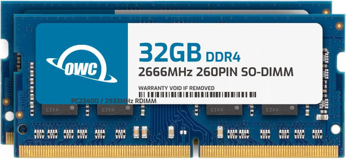 Memoria Ram Owc Ddr4 32gb 2 Und Laptop