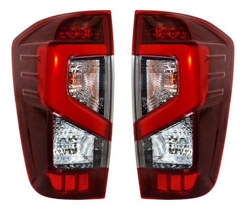 Par De Calaveras Led Nissan Np300 Frontier 2016-2024 Pro-4x