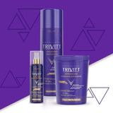 Shampoo 1 Litro Trivitt + Hidratação  1 Kg + Fluido Martizad