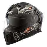 Casco Moto Integral Doble Visor Mac Ff069 Siggy Agrobikes!