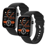 Kit Com 02 Smart Watch P71  Relógio Inteligente Top