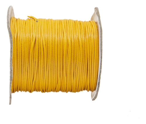Cordón Tripolino Macramé 1,5mm Rollo 100 Mts Color Naranjo