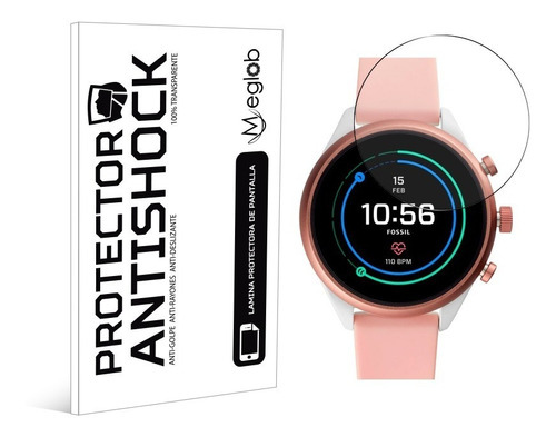 Protector Pantalla Antishock Fossil Sport Smartwatch 41mm