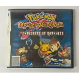 Pokemon Mystery Dungeon Explorers Of Darkness Juego Ds 