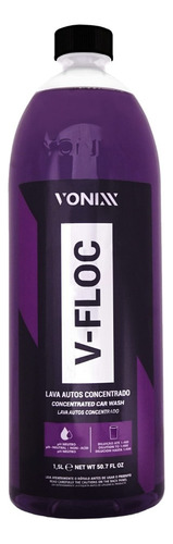 Vonixx Shampoo V Floc 1.5l Auto Moto Descontaminante Detail