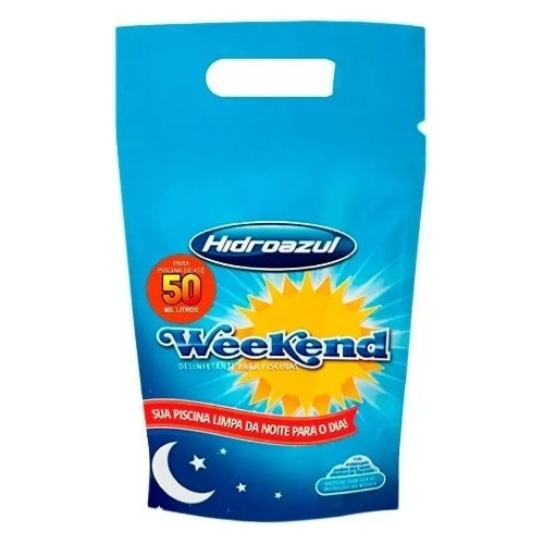 Weekend 4kg Limpa Piscina Dosagem Única Cloro Multiação