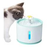 Fuente Dispensador Eléctrico Agua 2.4lts Para Perros Y Gatos