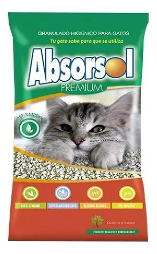 Absorsol Piedras Sanitarias Verdes 21.6kg Kangoo Pet