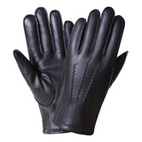 Warmen Guantes De Cuero De Invierno Para Hombres Clima Frío 