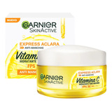 Crema Hidratante Garnier Express Aclara Fps30 Vitamina C