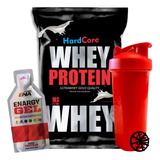 1k Wpc Proteína Hardcore Nutrition 5 Sabores +  Vaso Shaker