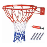 Aro Basketball Baloncesto 16 Mm Red Profesional 45 Cm