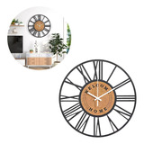 Reloj De Pared Decorativo Moderno De 40 Cm, Adecuado Para Of