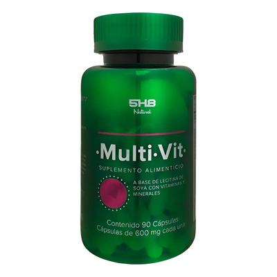 5h8 Multivitamínico 90 Cápsulas Mezcla Vitaminas Y Minerales Sabor Sin sabor | Meses sin interés