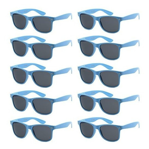 Lote De 10 Gafas De Sol Retro Unisex Al Por Mayor