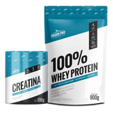 Kit De Suplementos Creatina Whey Para Ganhar Massa Muscular