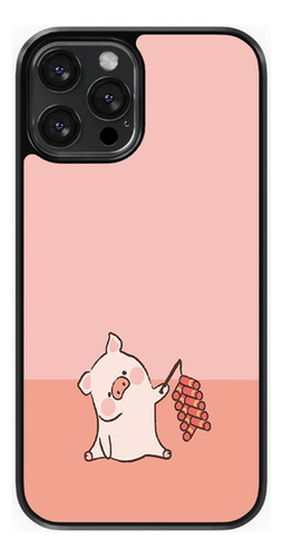 Funda Compatible Con Huawei De Puerquito Rosa #7