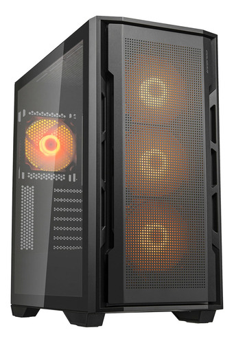 Gabinete Gamer Cougar Uniface Rgb Black 4 Fan