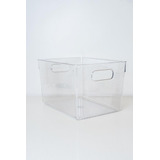 Organizador  Clear  Para Heladera De Acrilico Con Asas Xl