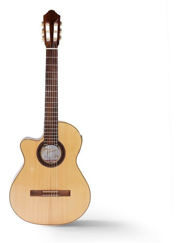 Guitarra Para Zurdo Fonseca 40kecz Corte Ecualizador + Envio