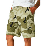 Bermuda Hombre Casual Fox Original Slambozo Camo Short Cargo