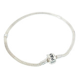 Pulsera Serpiente Plata 925 Semi Rigida