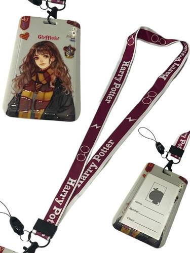 Porta Sube Hermione Granger Gryffindor Calidad Rigido