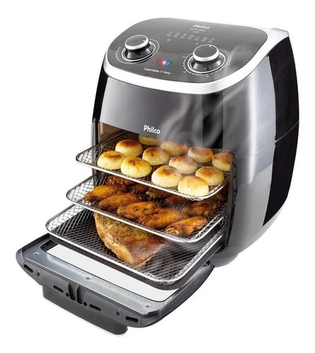 Fritadeira Philco Air Fry Oven Pfr2000p 2 Em 1 11l 127v