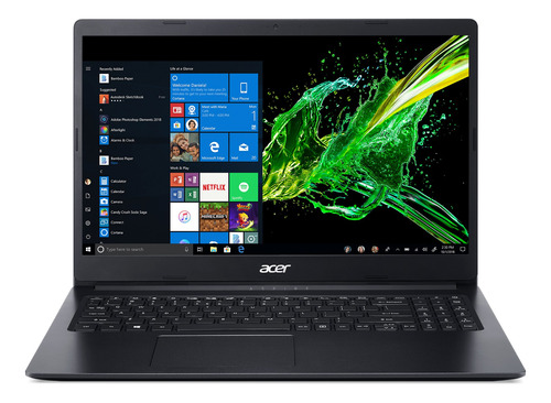 Acer A315-22-47sl - Negro - 4 Gb - 500 Gb - 1366 Px X 768 Px - Amd Radeon M4 - Amd - A4-series - 9120e - Windows - 10 - Home