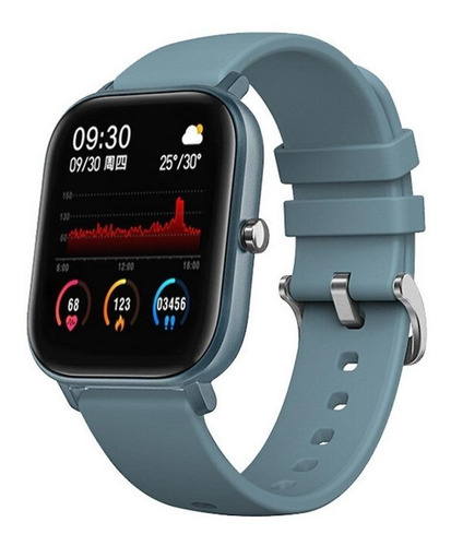 Smartwatch Colmi P8 1.4  Caja De  Aleación Blue, Malla  Blue De  Silicona