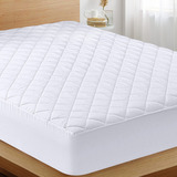 Cubrecolchon 160x200 Queen Size Pillow Top Soft Protect Color Blanco