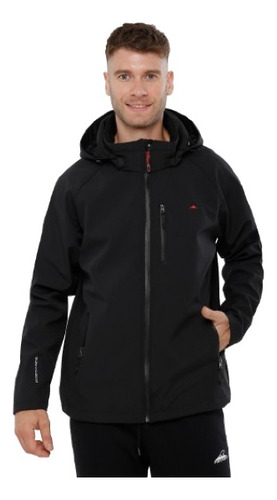 Campera Soft Shell Impermeable Montagne Elbrus 