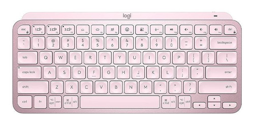 Teclado Logitech Mx Keys Mini Usb Rosa 920-010507